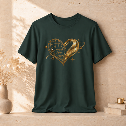 Heart Grid | Unisex Tee