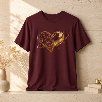 Heart Grid | Unisex Tee