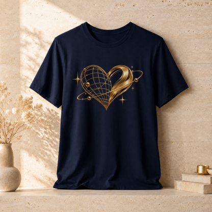 Heart Grid | Unisex Tee