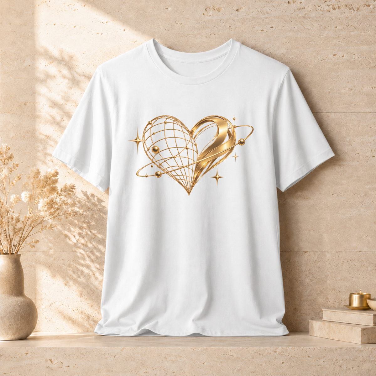 Heart Grid | Unisex Tee