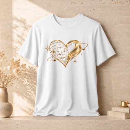 Heart Grid | Unisex Tee