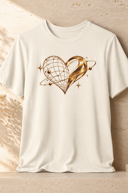 Heart Grid | Unisex Tee