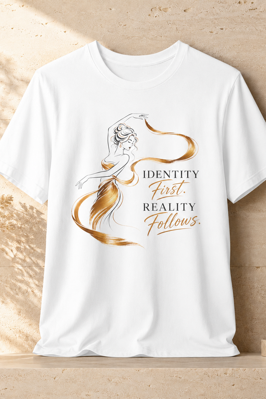 Identity First. Reality Follows. | Unisex Tee