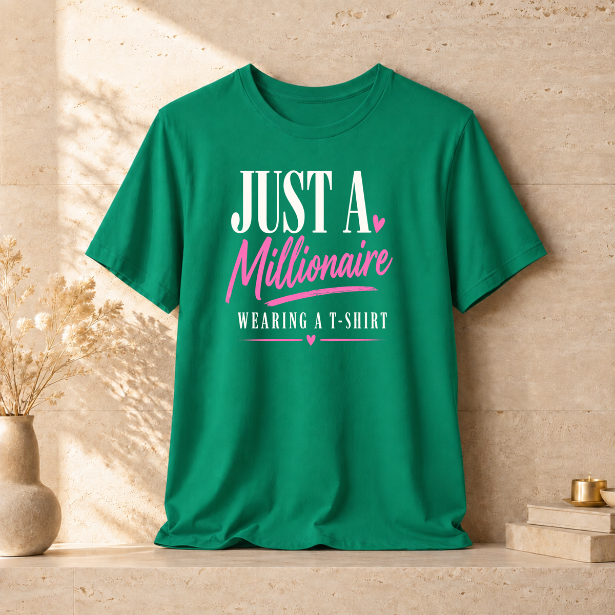 Millionaire Wearing T-Shirt | Unisex Tee
