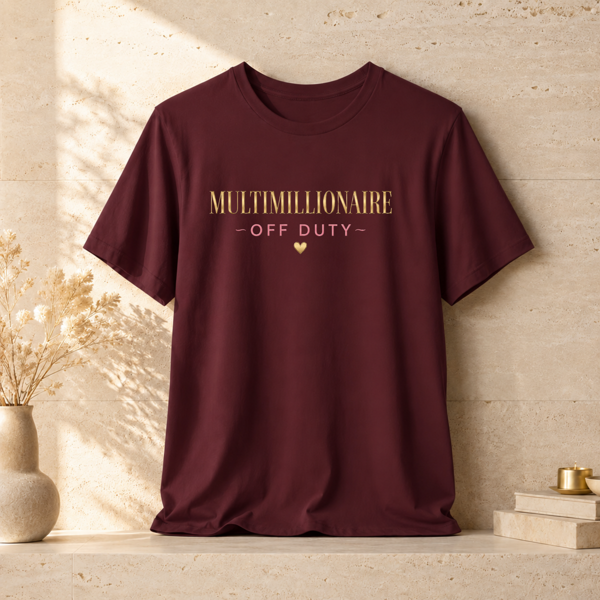 Multimillionaire Off Duty 💛 | Unisex Tee