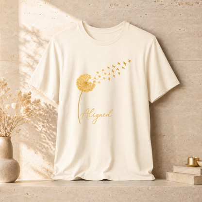 Dandelion Aligned Birds | Unisex Tee