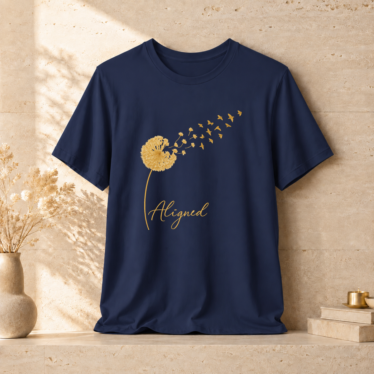 Dandelion Aligned Birds | Unisex Tee