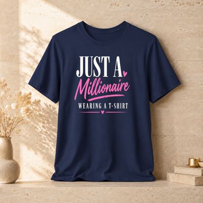 Millionaire Wearing T-Shirt | Unisex Tee