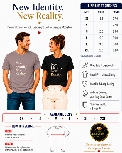 New Identity, New Reality | Unisex Tee