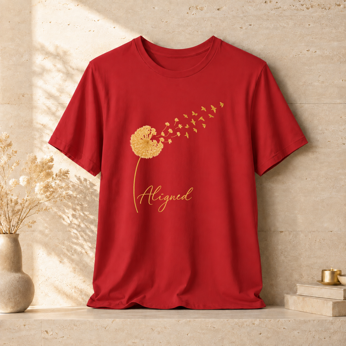 Dandelion Aligned Birds | Unisex Tee