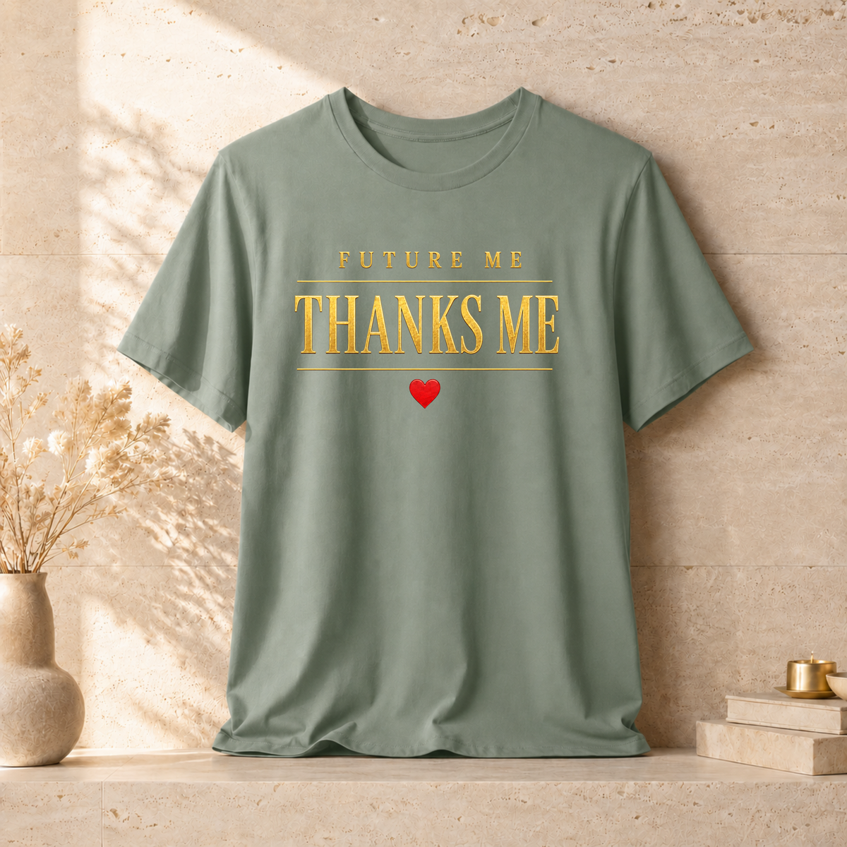 Future Me Thanks Me ❤️| Unisex Tee