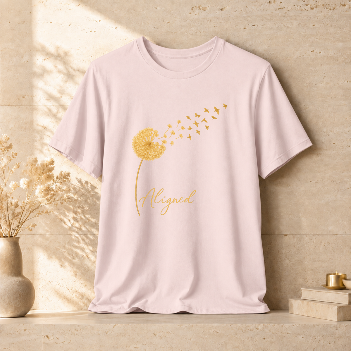 Dandelion Aligned Birds | Unisex Tee