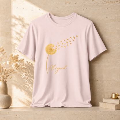 Dandelion Aligned Birds | Unisex Tee