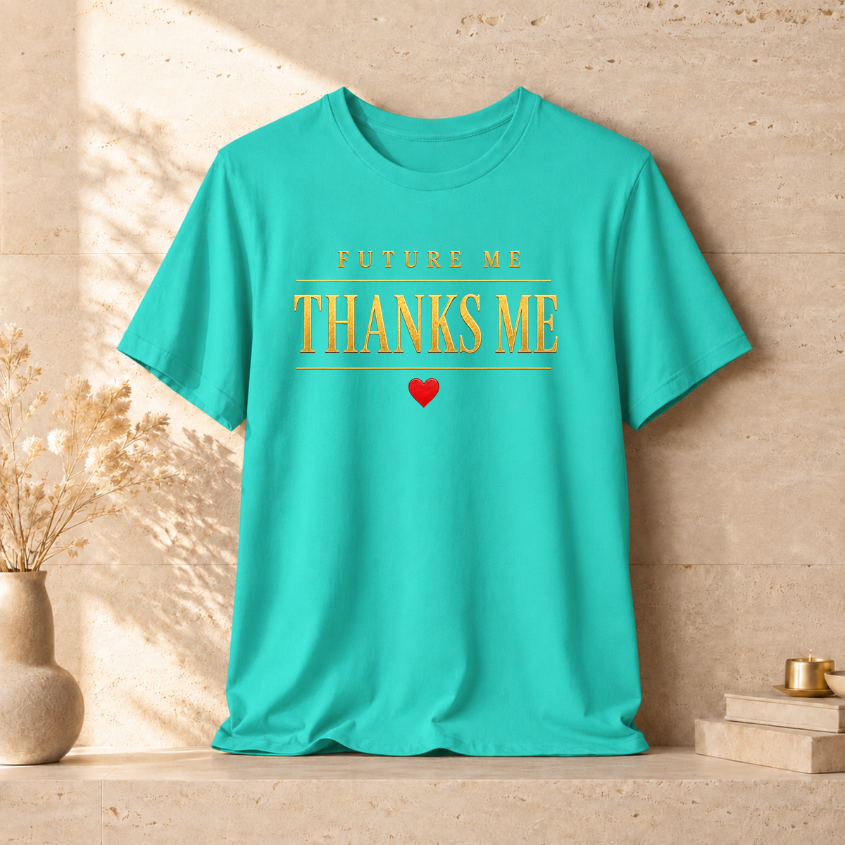 Future Me Thanks Me ❤️| Unisex Tee