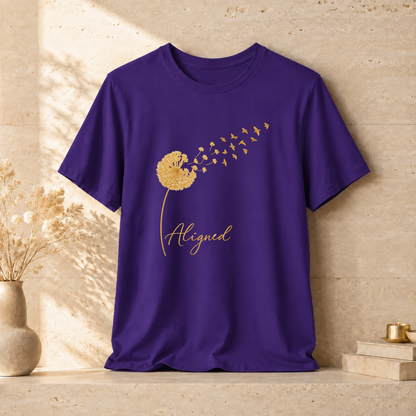 Dandelion Aligned Birds | Unisex Tee