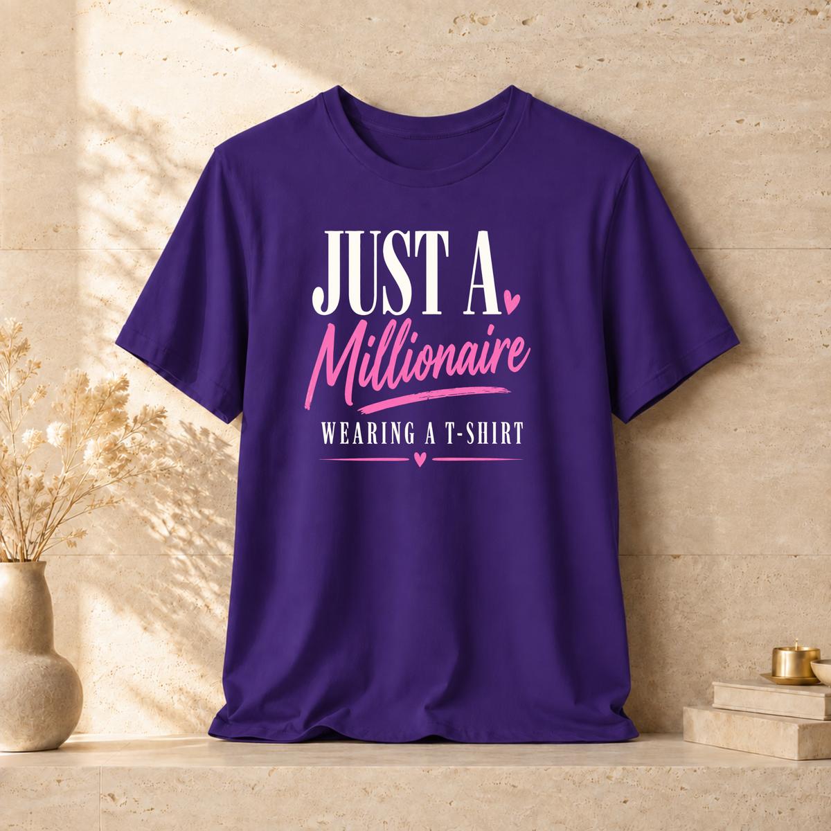 Millionaire Wearing T-Shirt | Unisex Tee