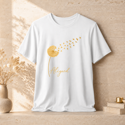 Dandelion Aligned Birds | Unisex Tee