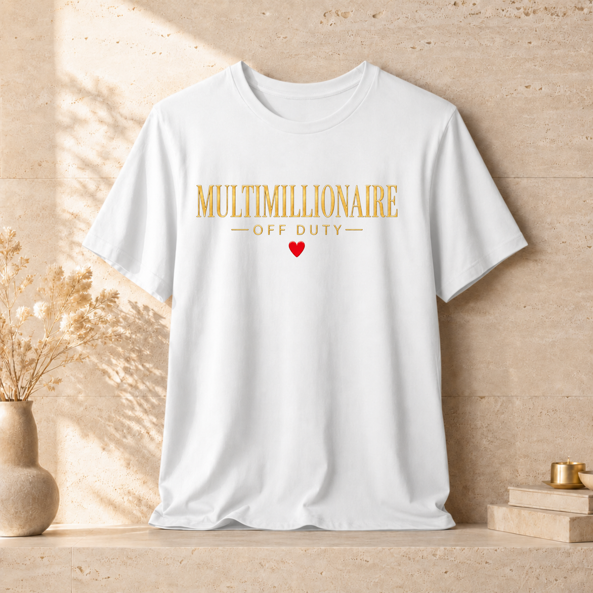 Multimillionaire Off Duty ❤️ | Unisex Tee