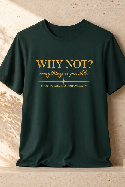 Why Not? Everything is possible | Unisex Tee