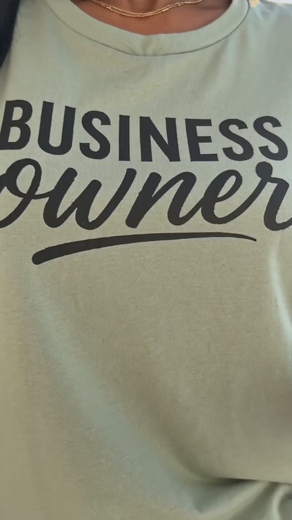 Business Owner | Unisex Tee